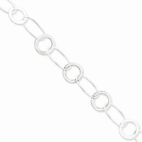 Sterling Silver Circle Bracelet