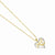 Sterling Silver & Vermeil Diamond Mom Necklace