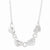 Sterling Silver Polished Fancy Heart Necklace