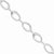 Sterling Silver Polished Ovals Bracelet