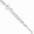 Sterling Silver Polished Multi-Strand Fancy Circle Bracelet