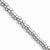 Sterling Silver Rhodium-Plated Polished Toggle Bracelet