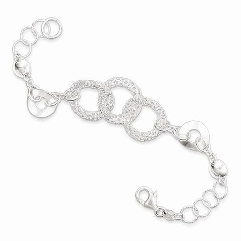 Sterling Silver Fancy Bracelet