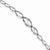 Sterling Silver Polished Graduated Oval Bead Bracelet