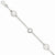 Sterling Silver Cz and Preciosa Crystal Bracelet