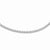 Sterling Silver Rhodium Plated CZ Necklace