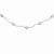 Sterling Silver Laser Beaded Necklace
