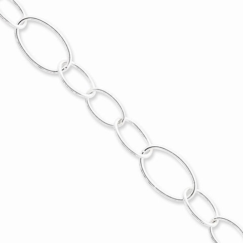 Sterling Silver Fancy Link Bracelet