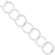 Sterling Silver Fancy Link Necklace