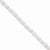 Sterling Silver Polished Fancy Link Toggle Bracelet