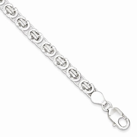 Sterling Silver Fancy Link Bracelet