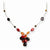 Sterling Silver Carnelian, Tiger Eye, Smokey Quartz, Agate Necklace