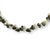 Sterling Silver White, Green FW Cultured Pearl Necklace