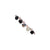 Sterling Silver Rose Quartz Rutilated Quartz Bracelet