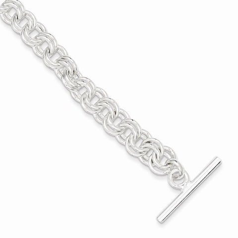 Sterling Silver Fancy Link Bracelet