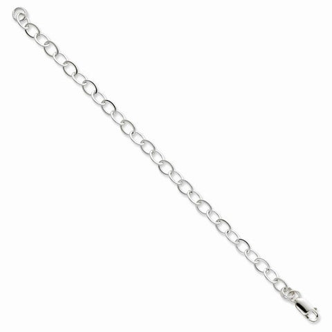 Amore La Vita Sterling Silver 6mm Fancy Link Charm