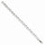Amore La Vita Sterling Silver 7mm Fancy Link Charm