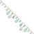 Sterling Silver Amazonite Blue Crystal Rose Quartz Bracelet