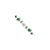 Sterling Silver Aventurine Green & Marcasite Antiqued Bracelet