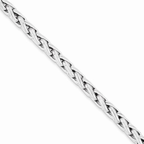 Sterling Silver Polished Fancy Link Bracelet