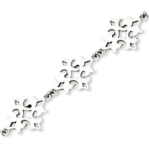 Sterling Silver Gothic Bracelet
