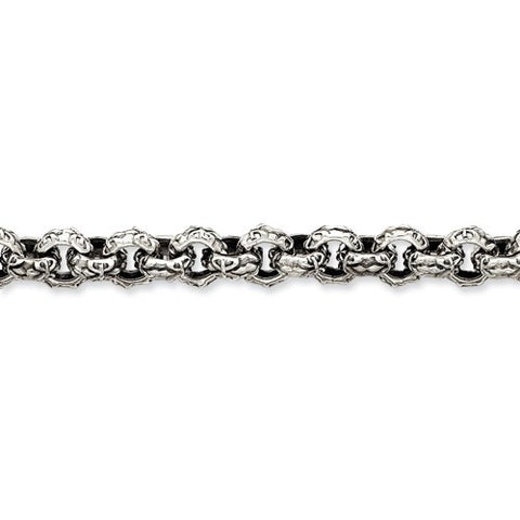 Sterling Silver Antiqued Bracelet
