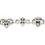 Sterling Silver Gothic Shield Bracelet