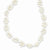 Sterling Silver White , FW Cultured Pearl Necklace