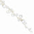 Sterling Silver Freshwater Cultured Pearl & Rock Quartz Bracelet