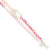 Sterling Silver Lavender Peach Pink Cultured Pearl Bracelet