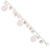 Sterling Silver Cherry Rose Quartz Bracelet