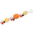 Sterling Silver Lt Siam Crystal Carnelian Garnet Red Aventurine Bracelet