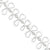 Sterling Silver Polished Fancy Link Bracelet