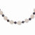Sterling Silver Freshwater Cultured Pearl, Rose Quartz Necklace