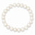 8-8.5Mm Freshwater Cultured Pearl White Stretch Bracelet