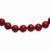 Sterling Silver Faceted Carnelian Necklace