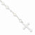 Sterling Silver & Freshwater Cultured Pearl Rosary Bracelet