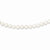 Sterling Silver White Freshwater Cultured Pearl Necklace