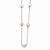 Sterling Silver FW Cultured Pearl Multi-Strand Necklace
