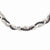 Sterling Silver White, Black FW Cultured Pearl Necklace