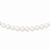 Sterling Silver White Freshwater Cultured Pearl Necklace