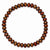 Freshwater Cultured 6-7Mm Pearl Brown Stretch Bracelet