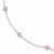 Sterling Silver and Cream Fw Cultured Pearl Bracelet