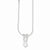 Sterling Silver CZ Pendant & Chain Pendant, 18 inch, Jewelry Chains and Necklace