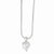Sterling Silver CZ Pendant & Chain Pendant, 18 inch, Jewelry Chains and Necklace