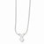 Sterling Silver CZ Pendant & Chain Pendant, 18 inch, Jewelry Chains and Necklace