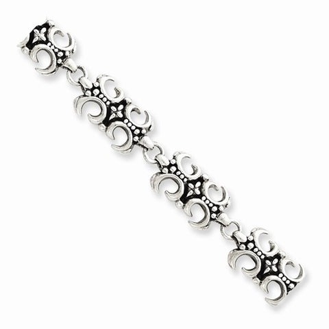 Sterling Silver Gothic Bracelet