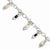Sterling Silver Floating Mixed Pearl Dangle Bracelet