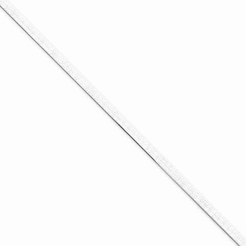Sterling Silver Magic Herringbone Chain Bracelet
