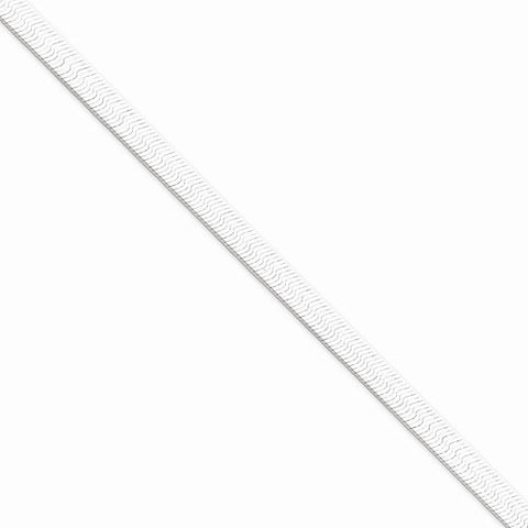 Sterling Silver Magic Herringbone Chain Bracelet
